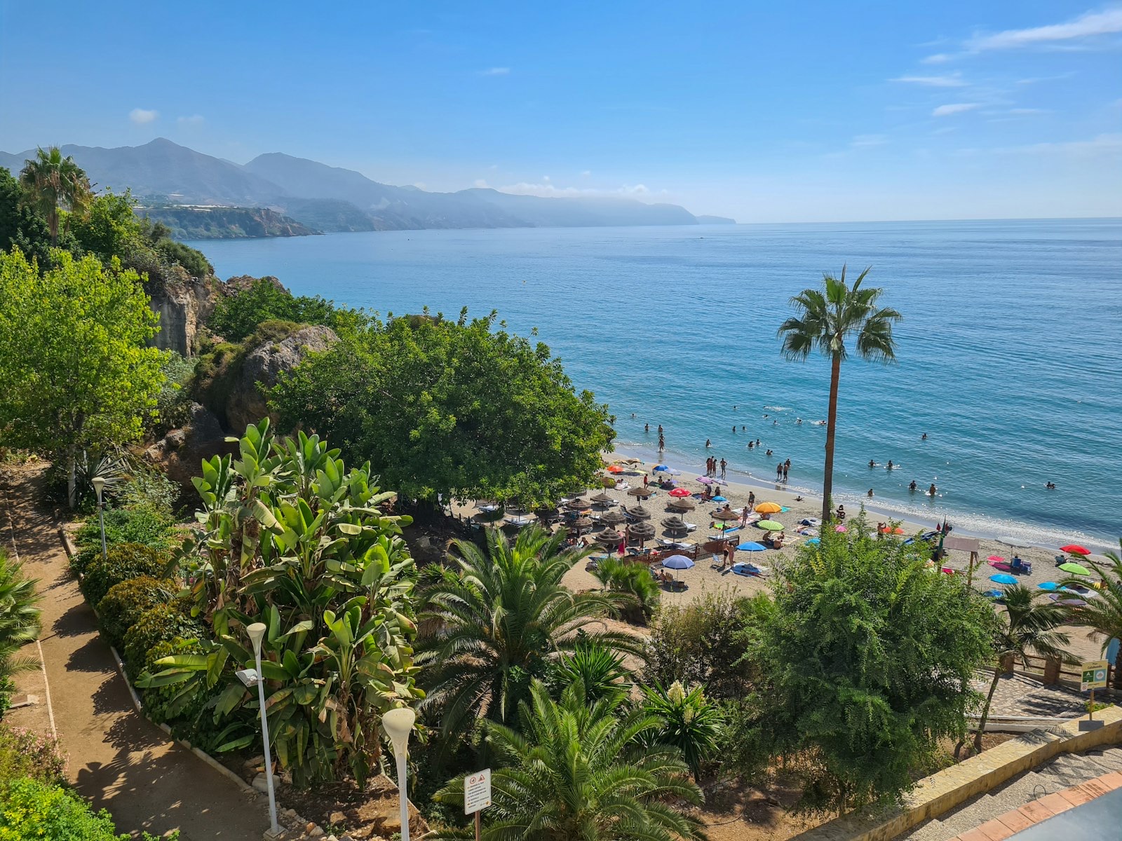Pláž v Torremolinos